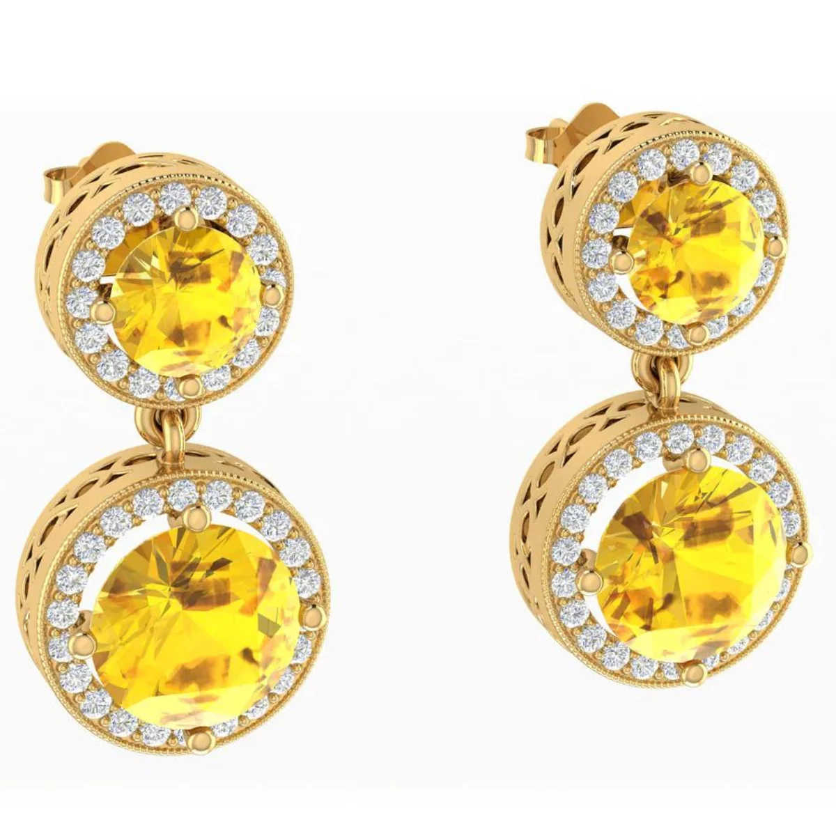 AMAL SOLE EARRINGS | RENTAL - Image 2