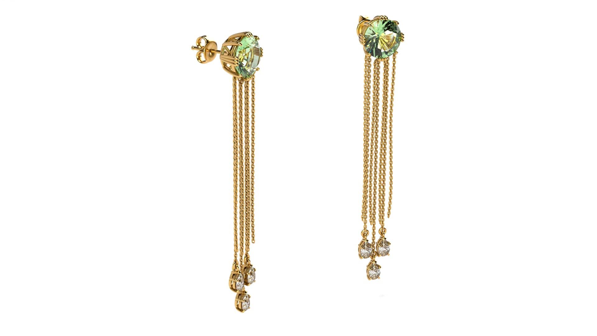 Chain Earrings - Image 3