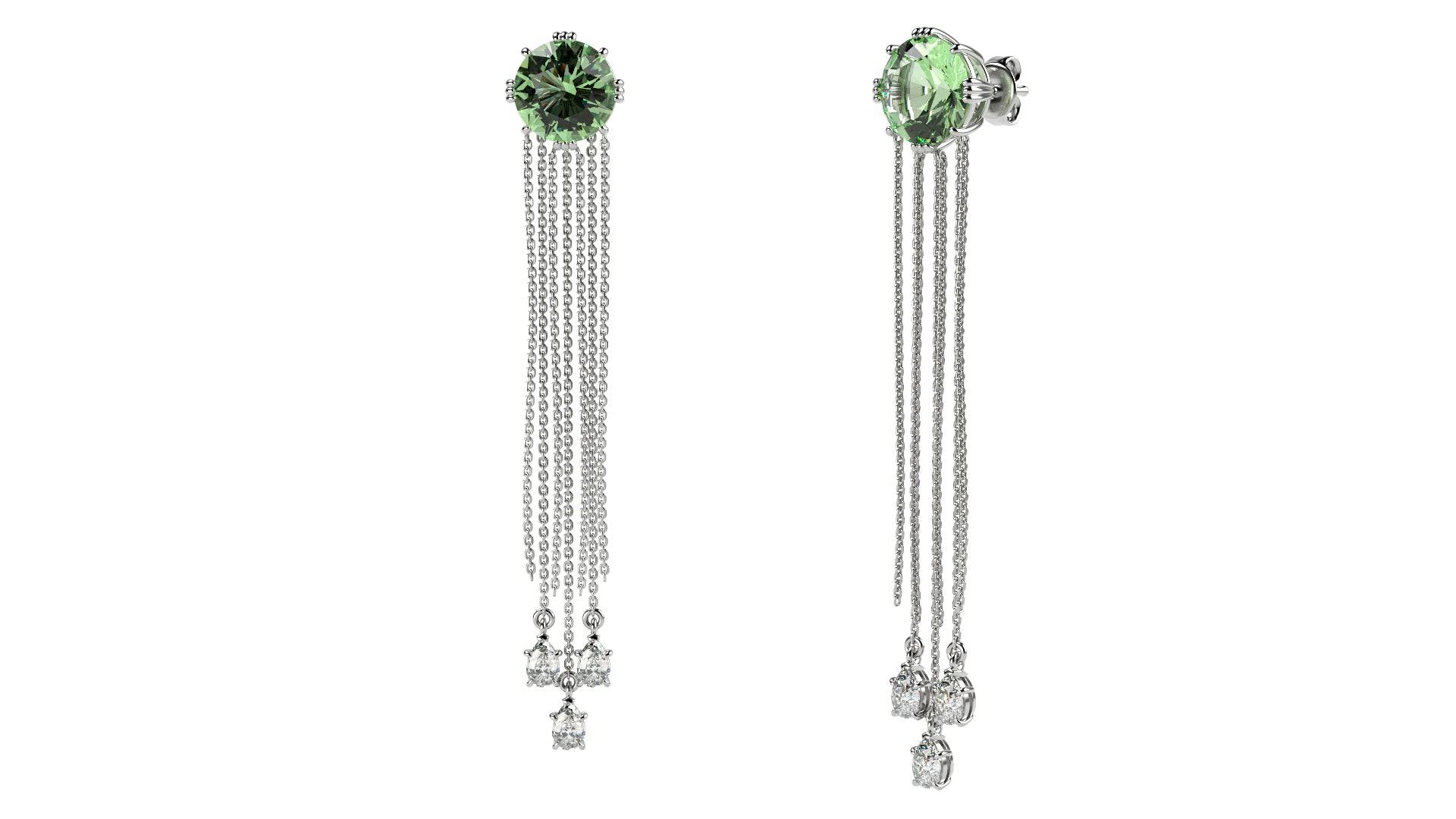 Chain Earrings - Image 4