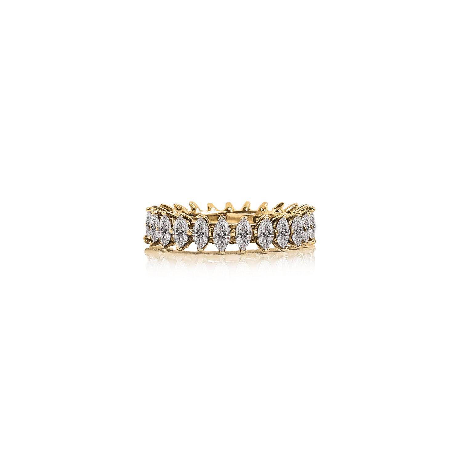 Cinta Marquise Eternity Ring - Image 3