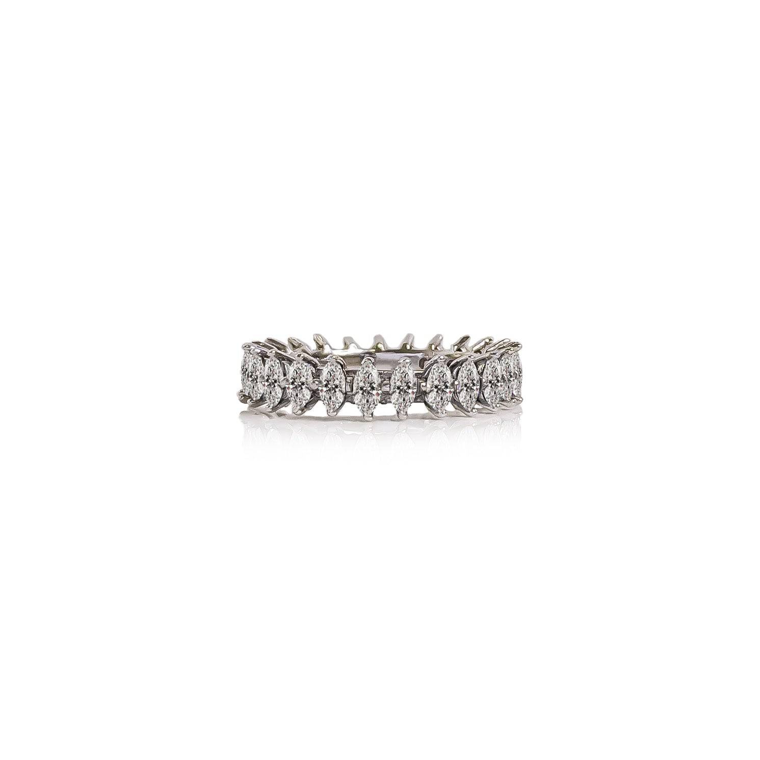 Cinta Marquise Eternity Ring - Image 4
