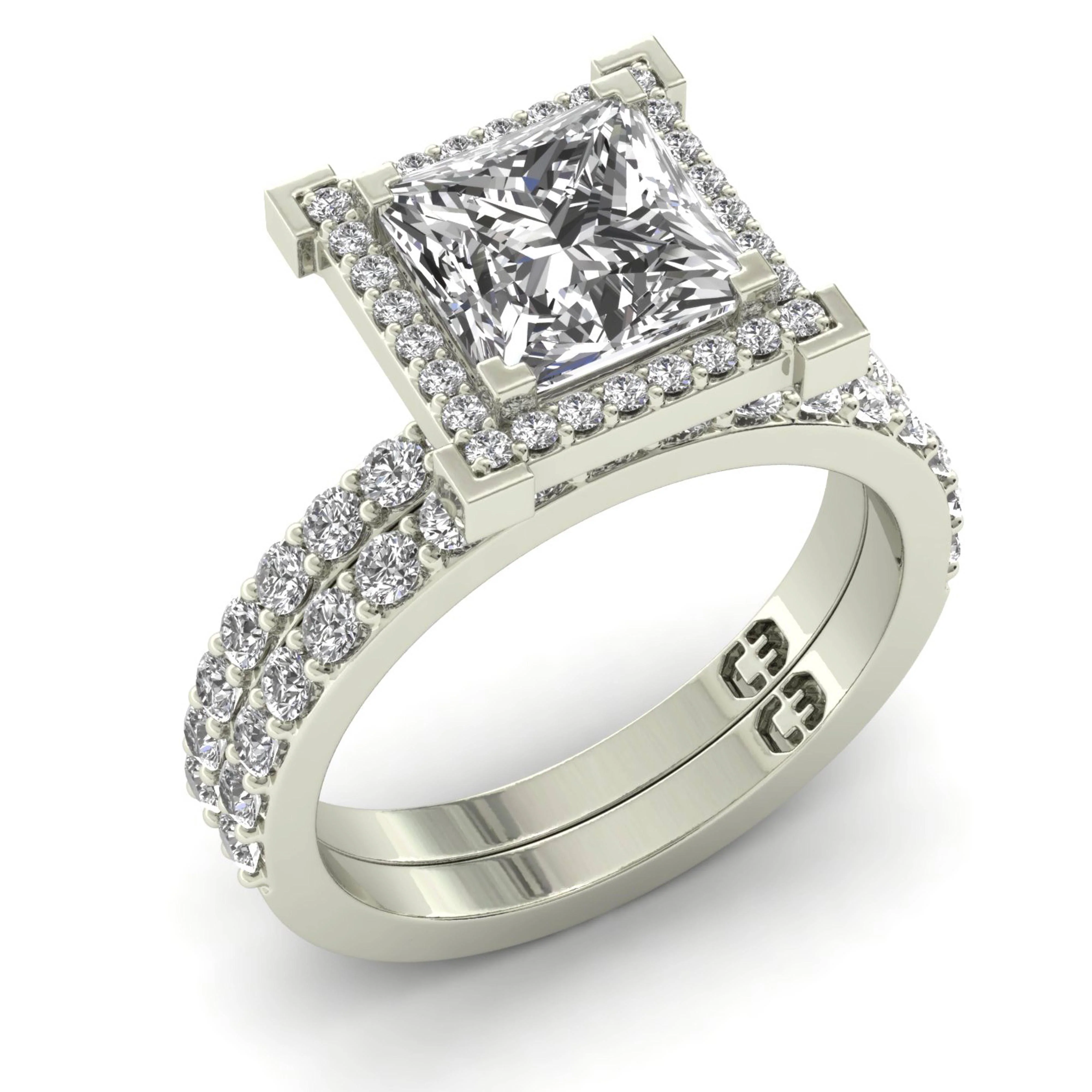 Cubana Princess Engagement Ring - Image 3