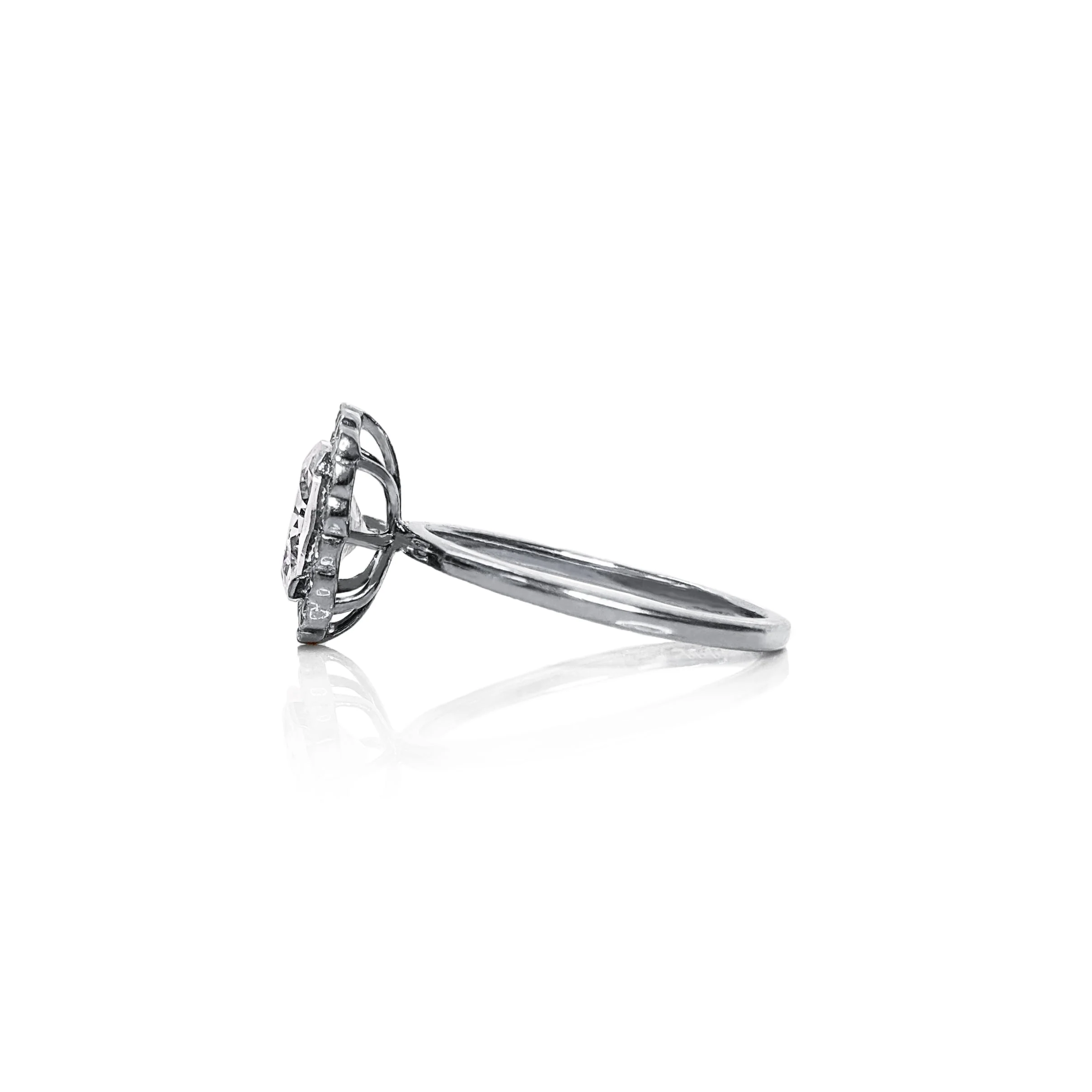 Cushion Diamond Engagement Ring - Image 7
