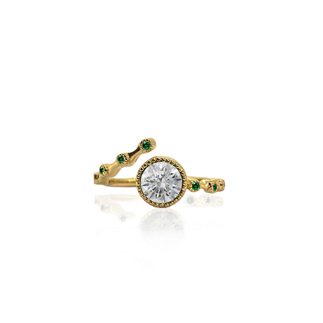 EMERALD CITY ENGAGEMENT RING - Image 11