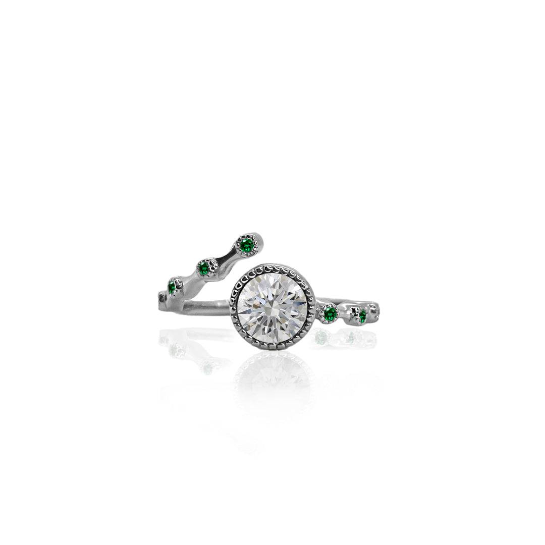 EMERALD CITY ENGAGEMENT RING - Image 7