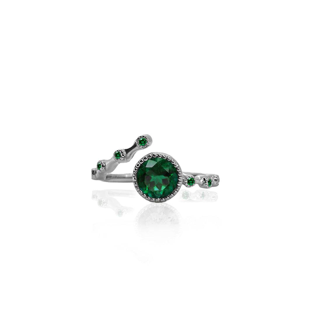 EMERALD CITY ENGAGEMENT RING - Image 9