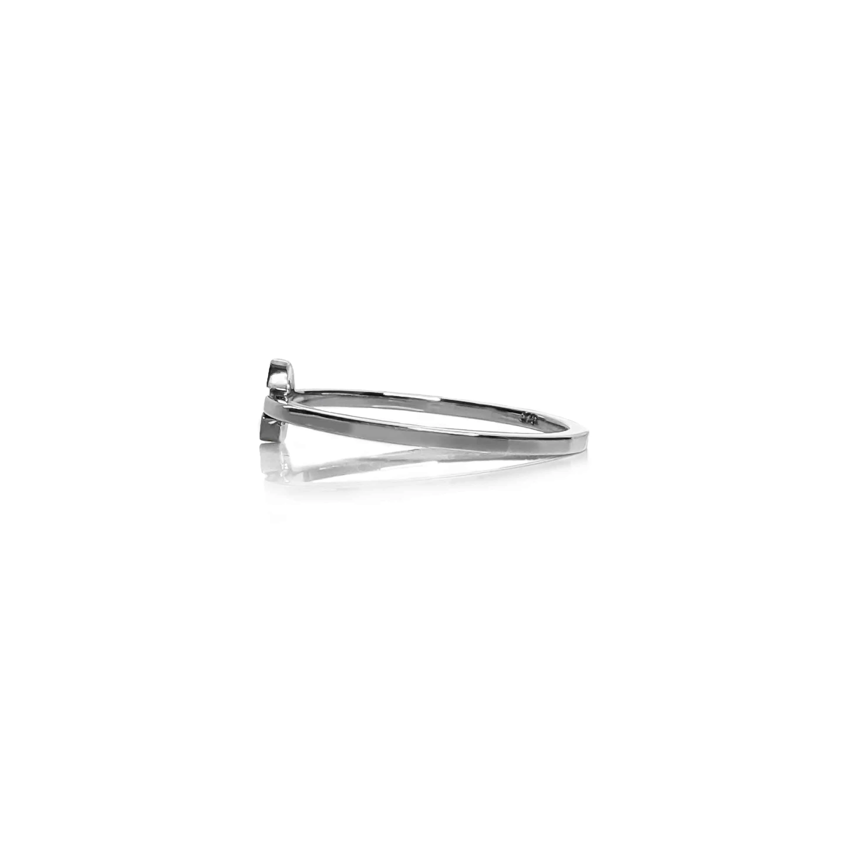 Gold Initial Ring - Image 6