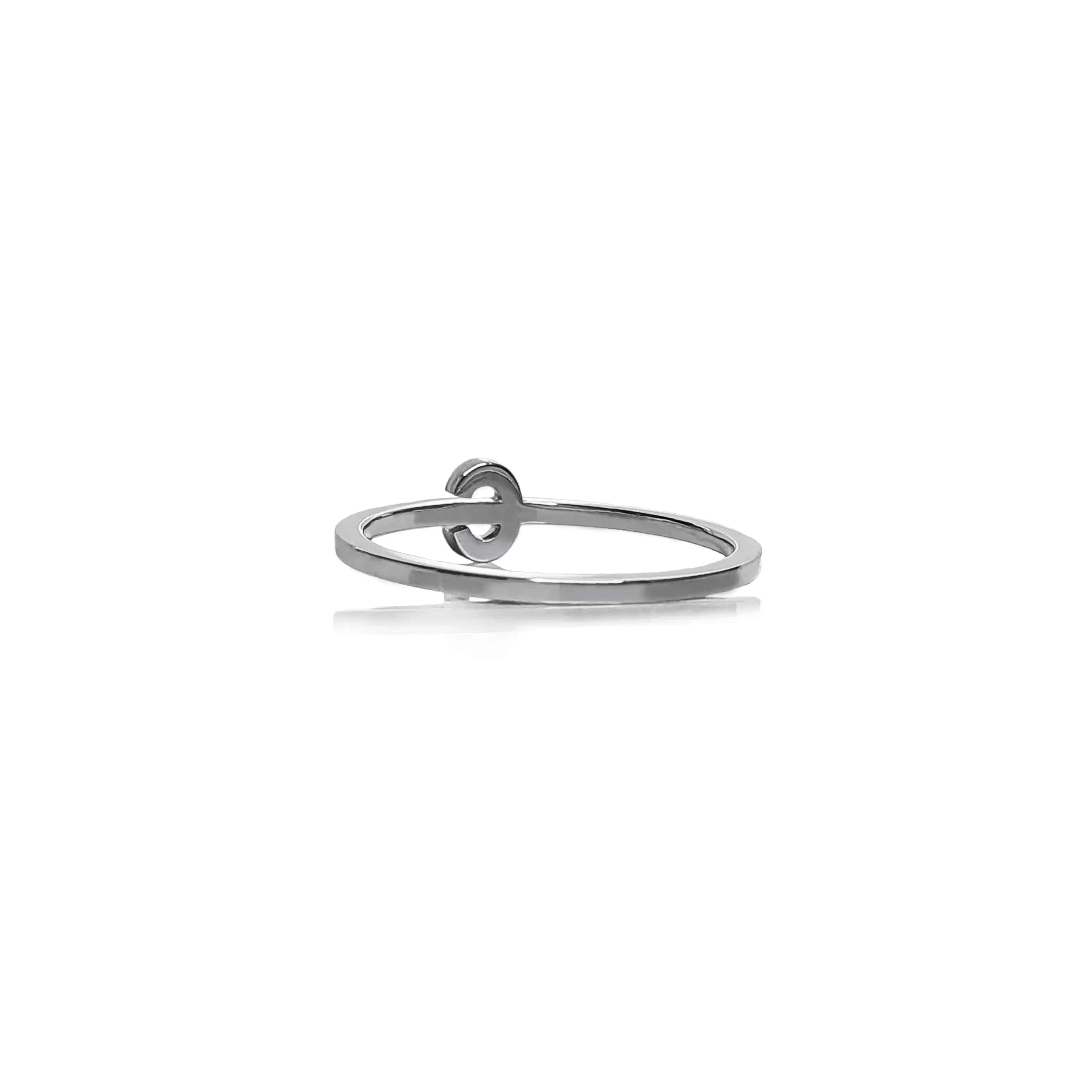 Gold Initial Ring - Image 9
