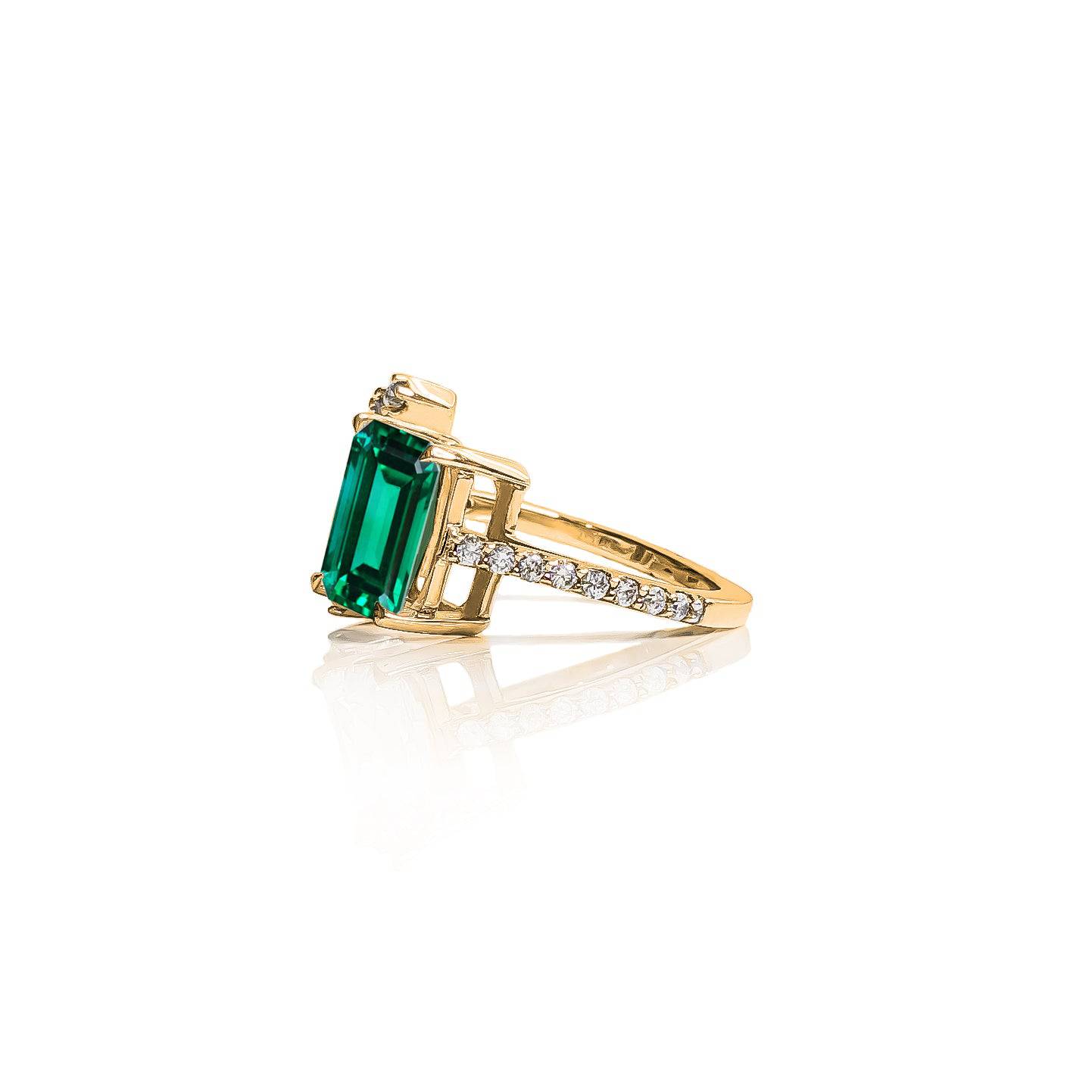 Lacuna Emerald Ring - Image 5