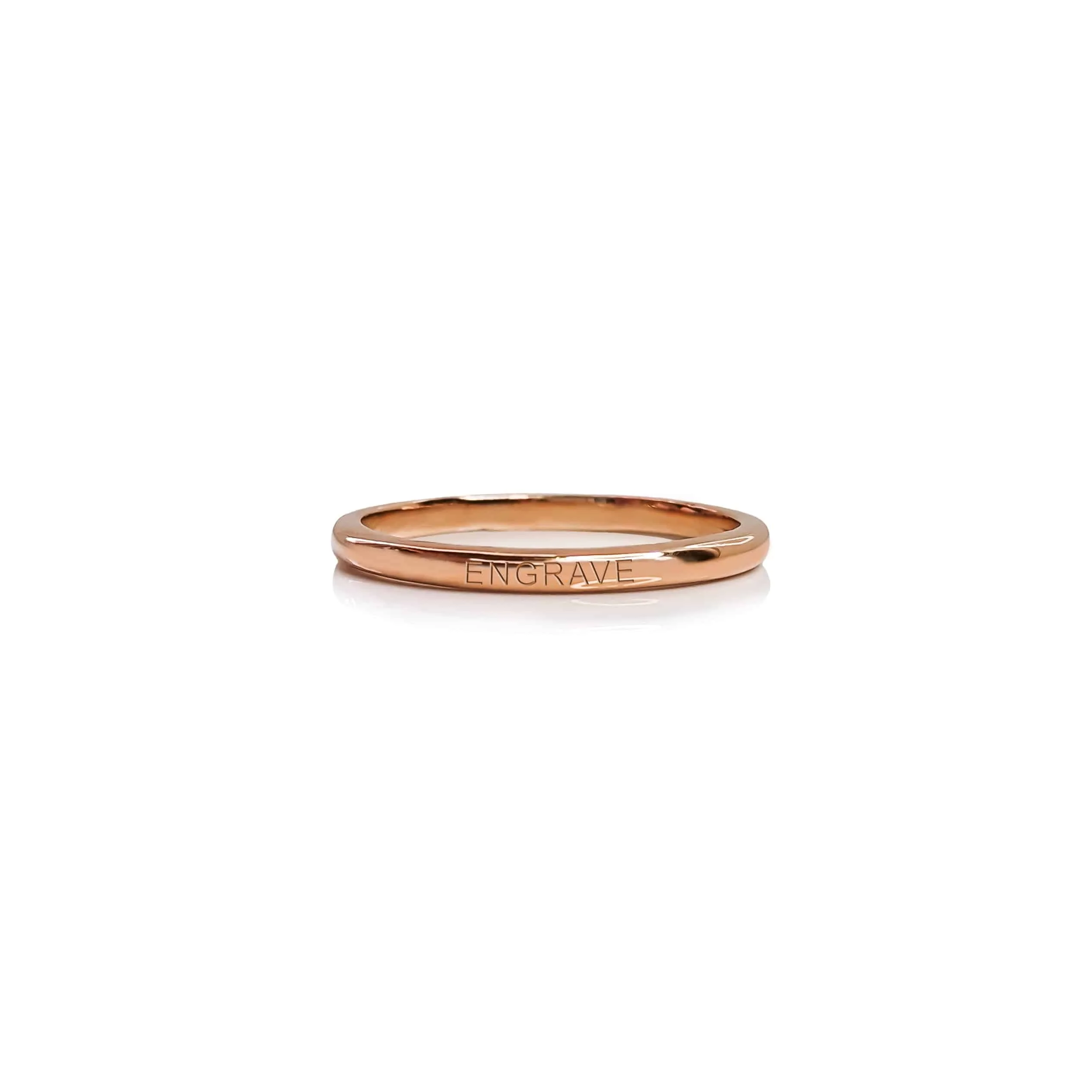 Memory Ring - 2mm Half Round - Image 4