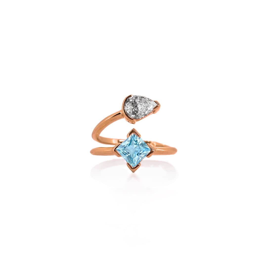 ONDA SOLITAIRE ENGAGEMENT RING - Image 4