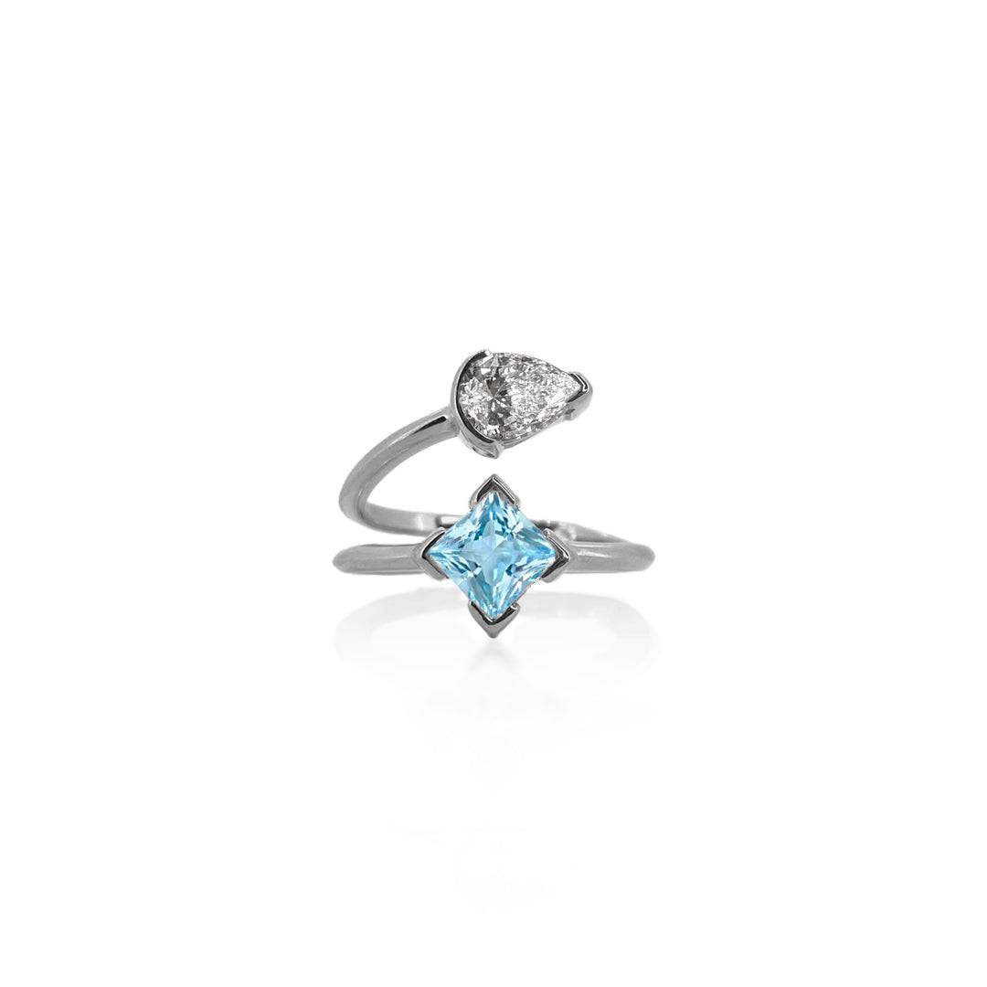 ONDA SOLITAIRE ENGAGEMENT RING - Image 5