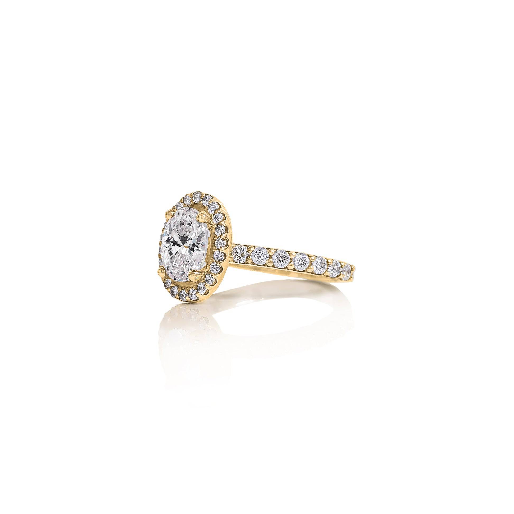 Oval Delight Engagement Ring - Image 6