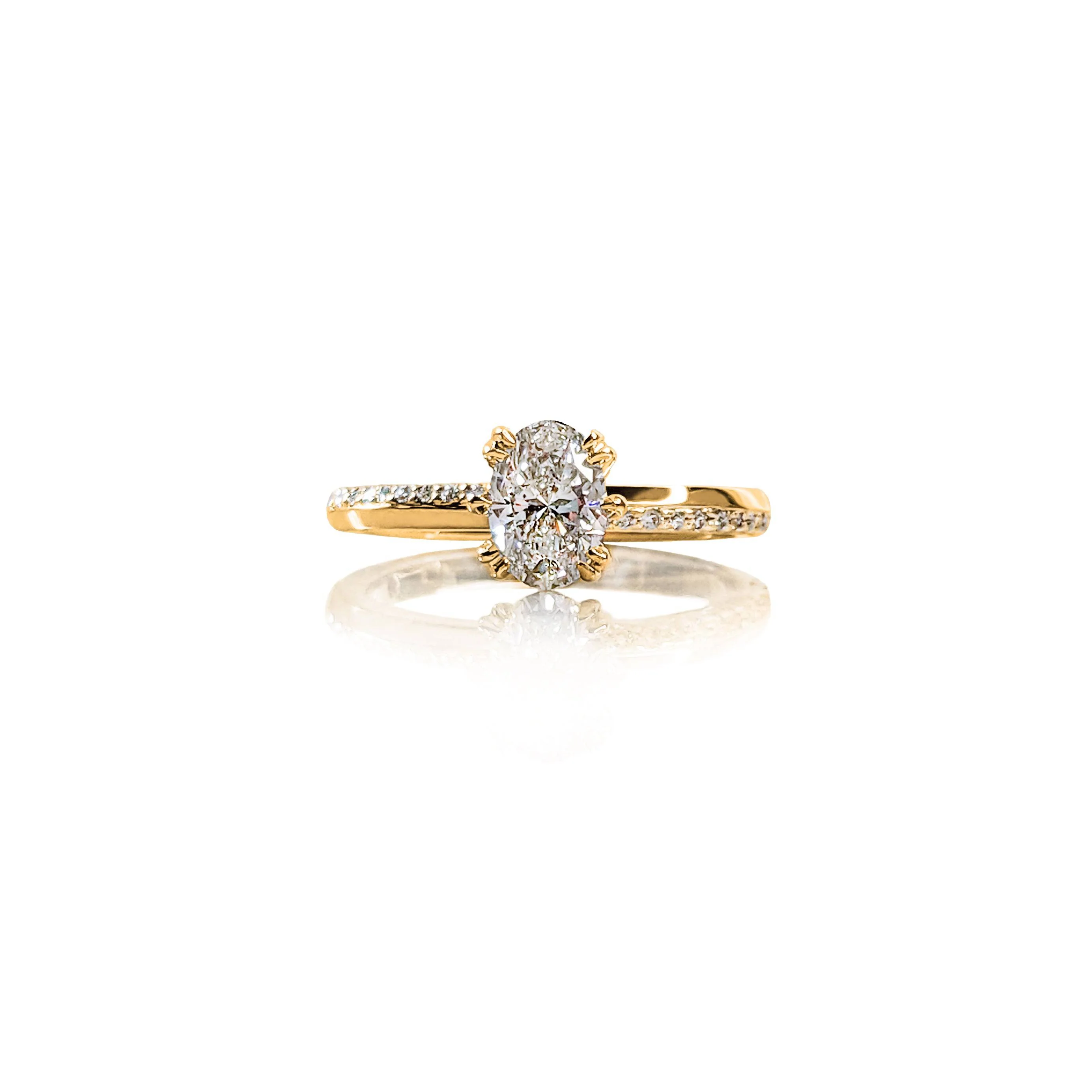 Oval Vino Engagement Ring - Image 3