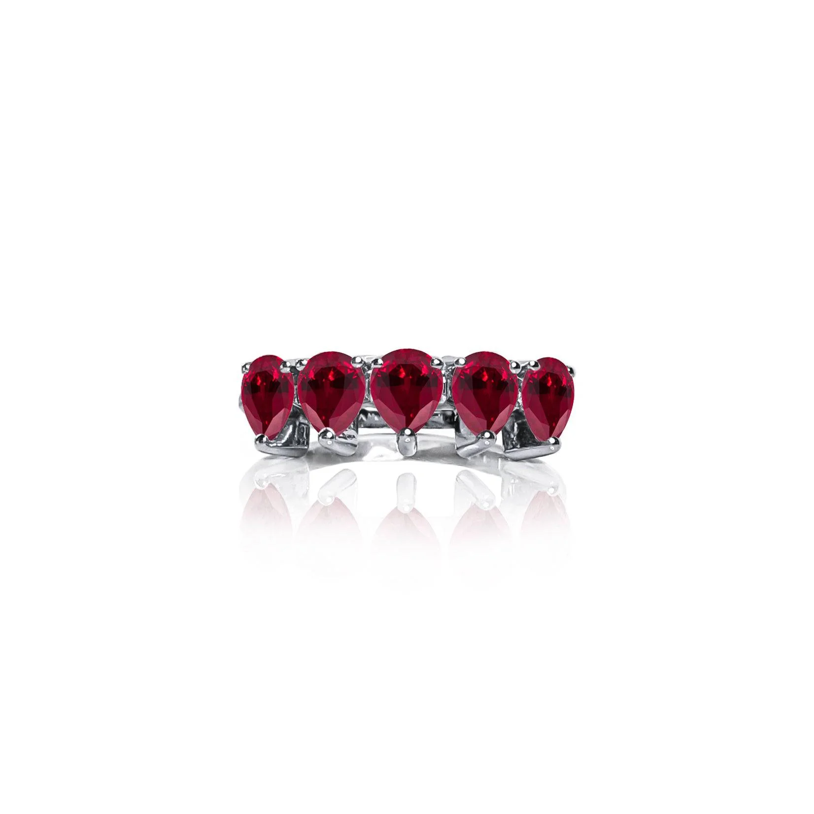 PEAR RUBY Ring - Image 3