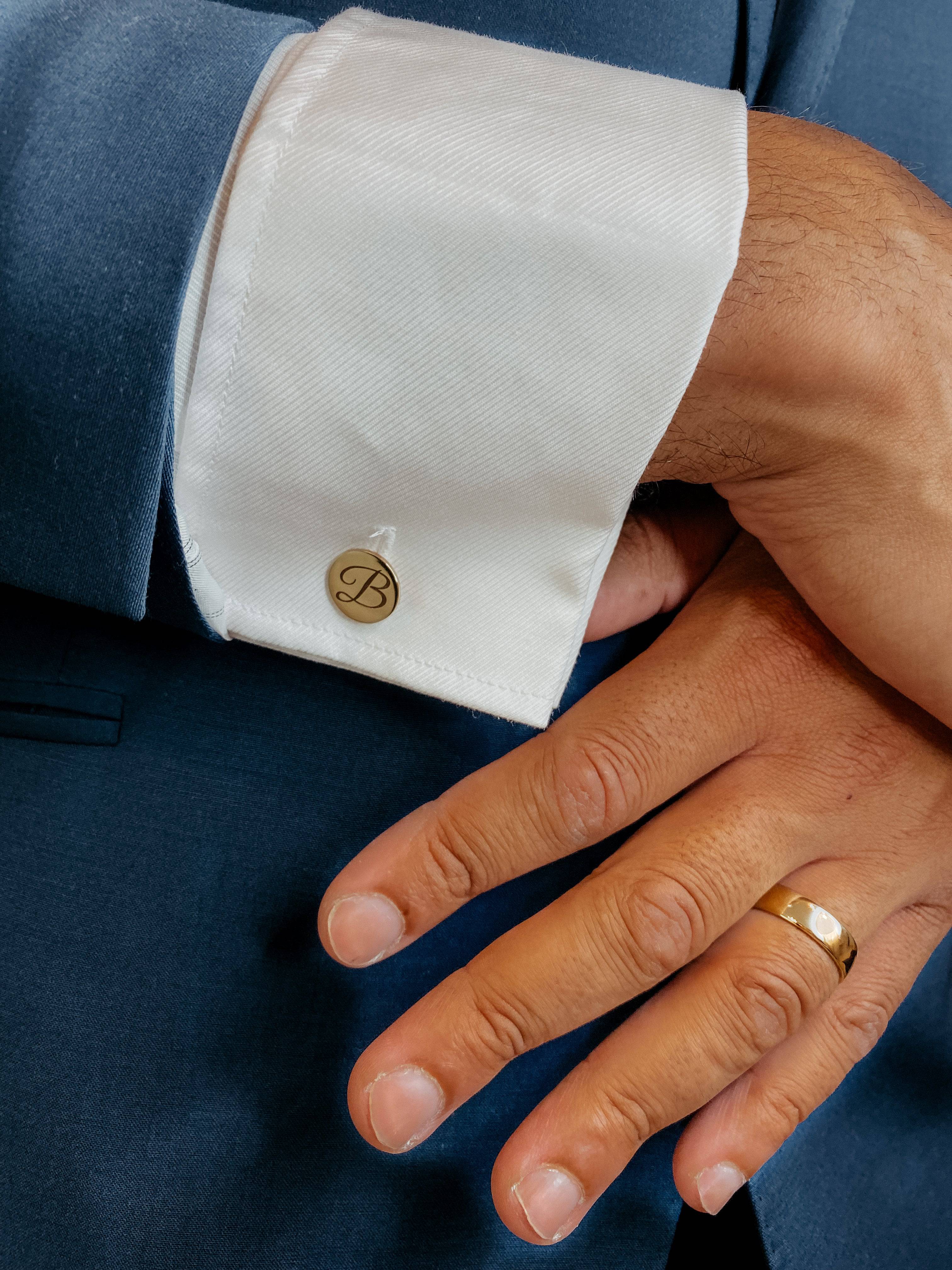 Personalised Round Cufflinks - Image 7