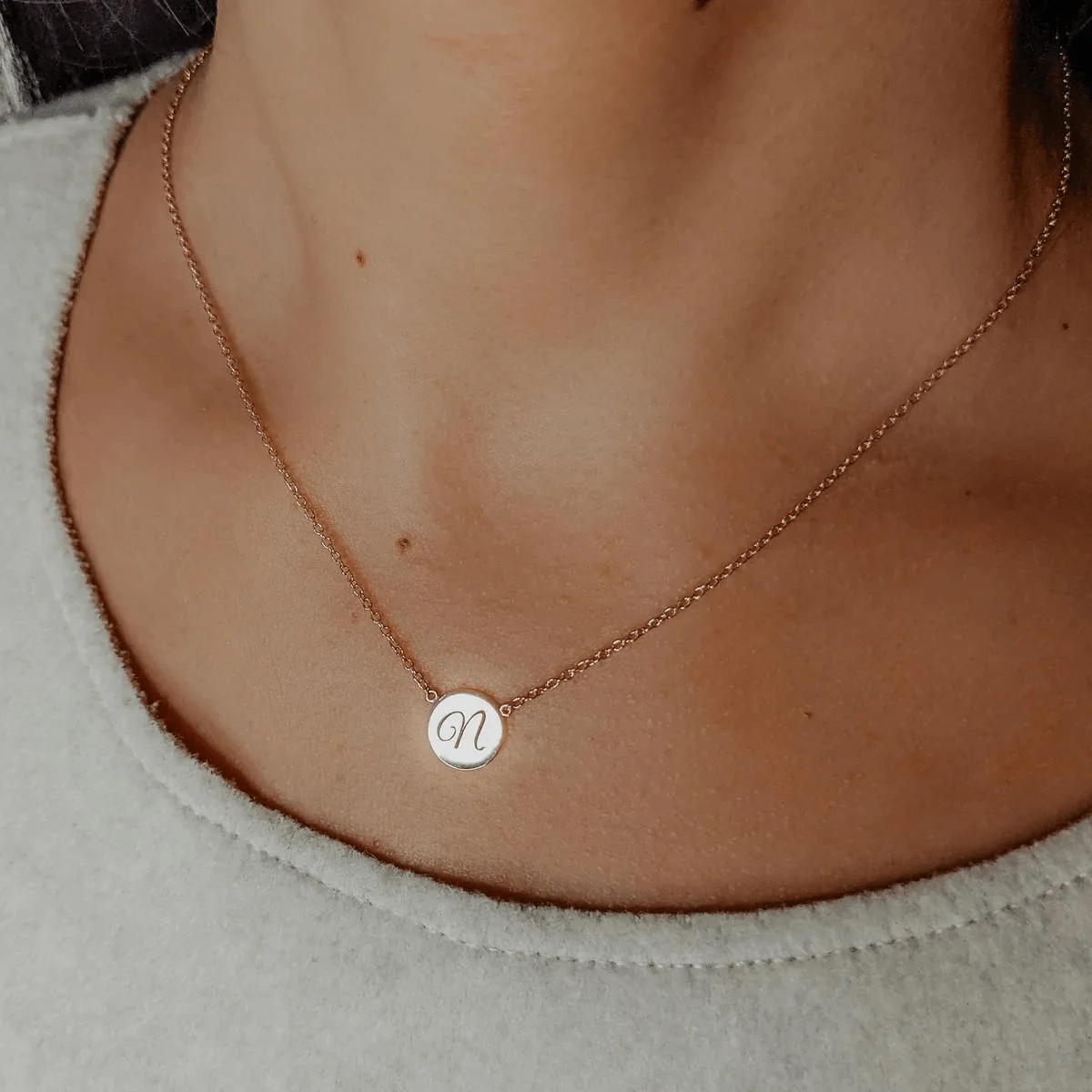 Petite Love Letter Necklace - Image 2