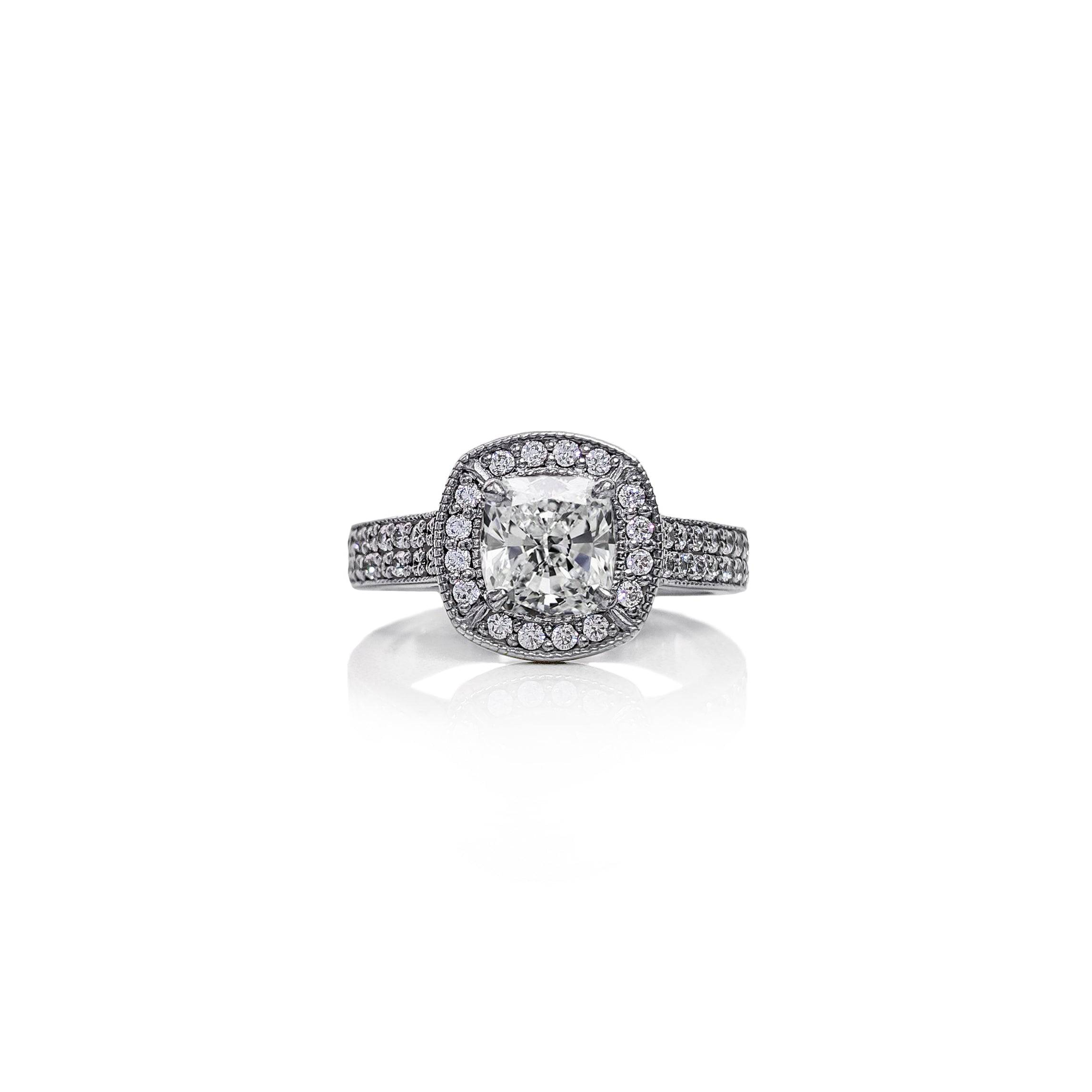 Pillow Engagement Ring - Image 3