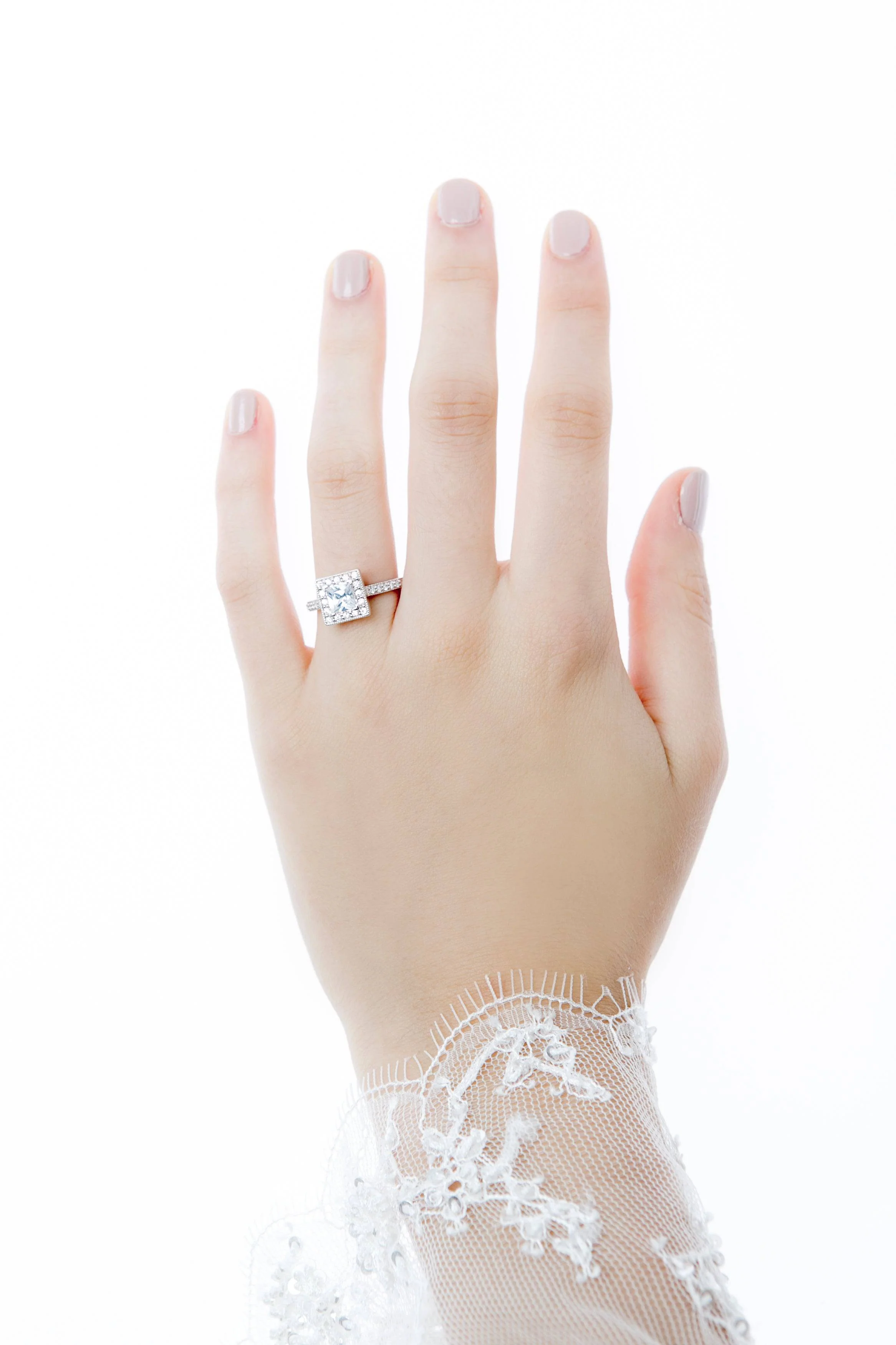 Princess Diamond Engagement Ring - Image 2