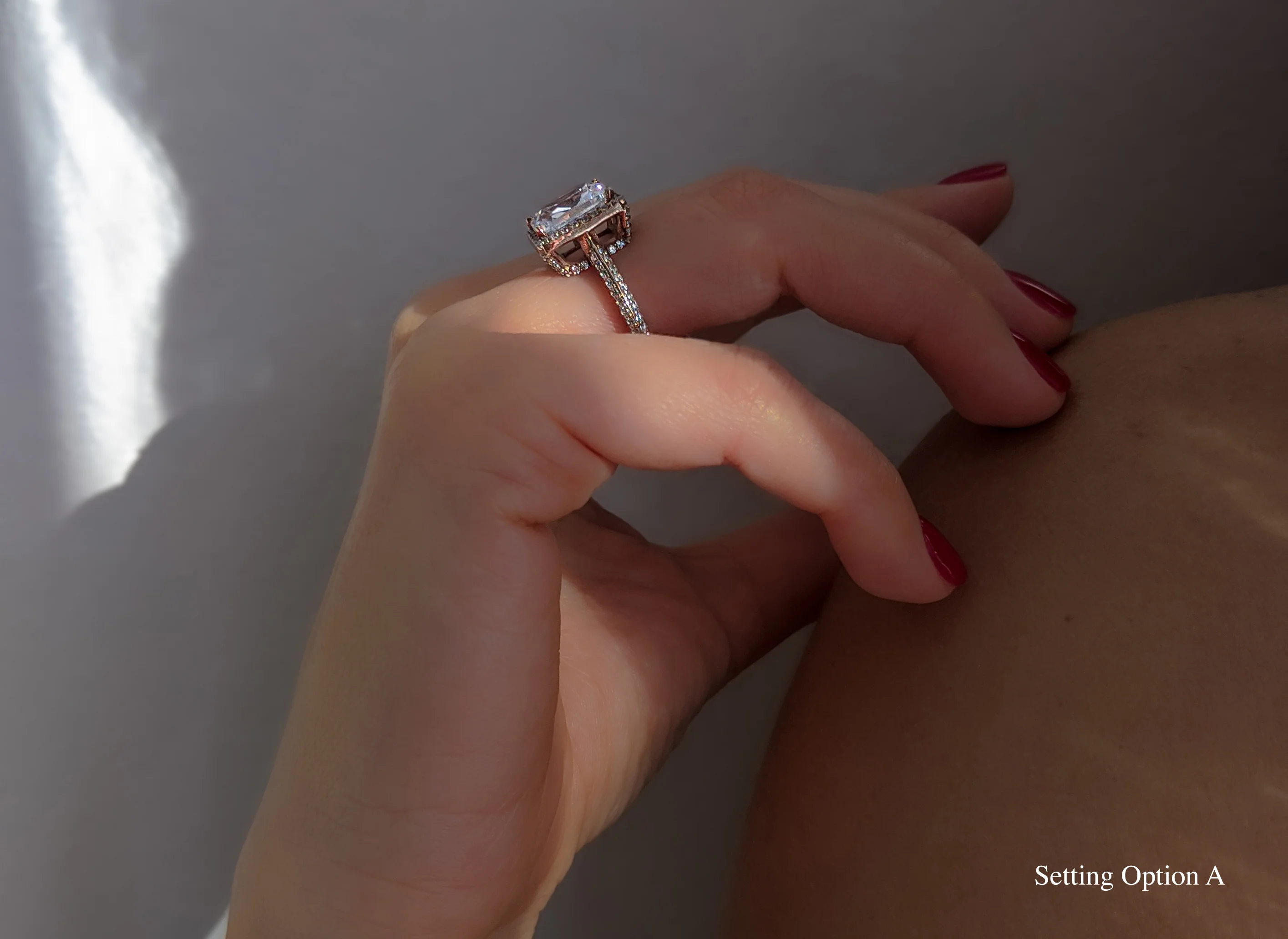 Radiant Engagement Ring - Image 12