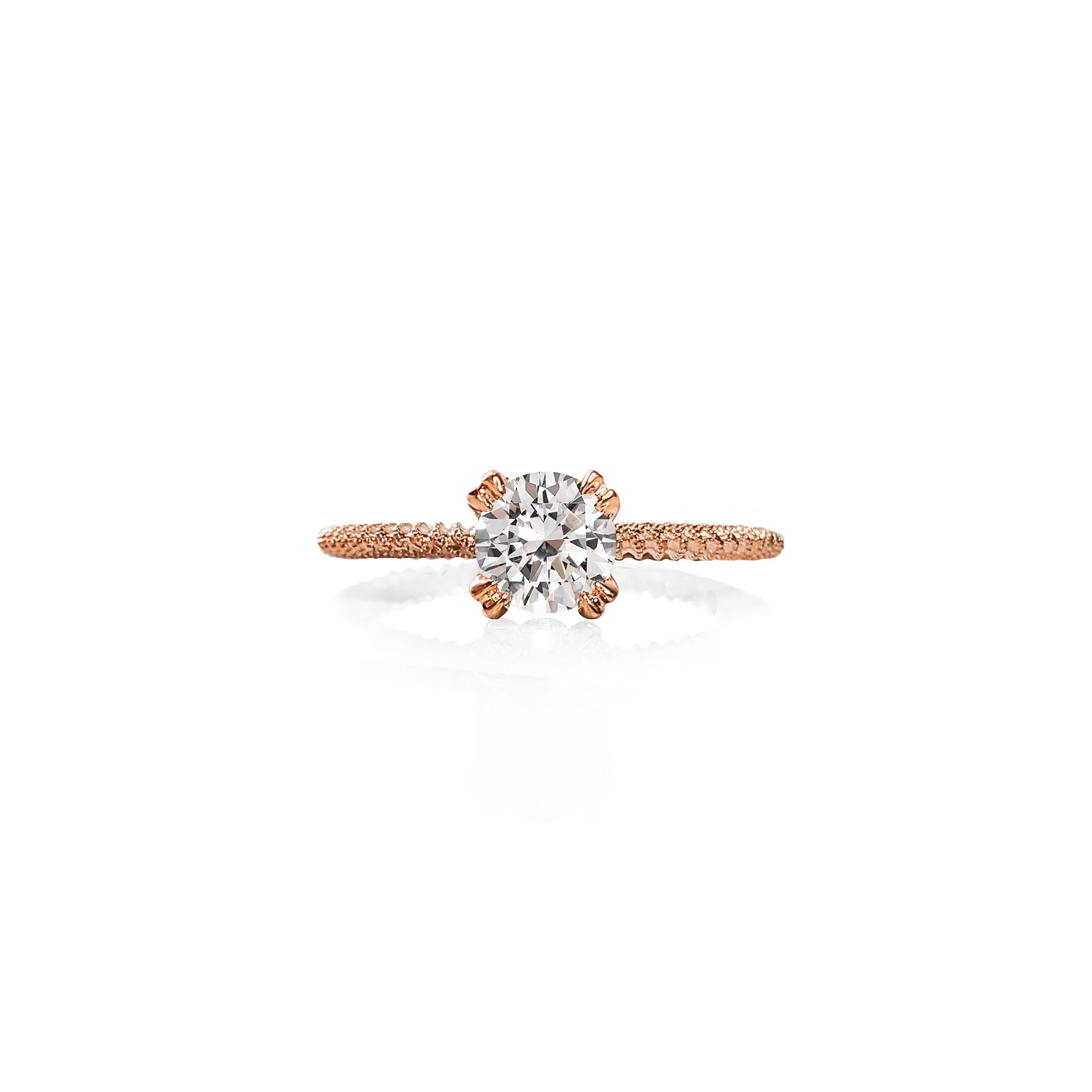 Round Perlina Engagement Ring