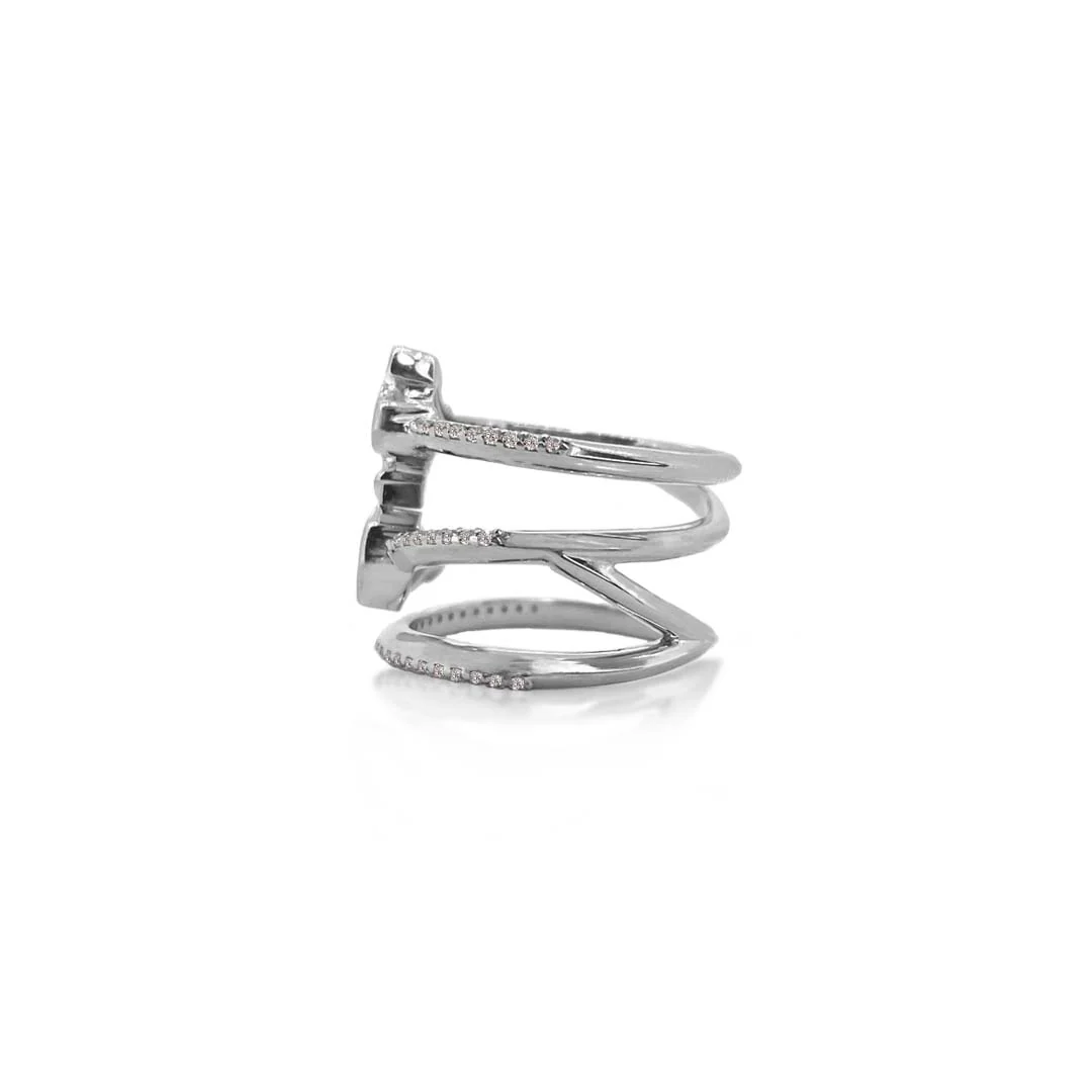 TRE ONDE ENGAGEMENT RING - Image 10