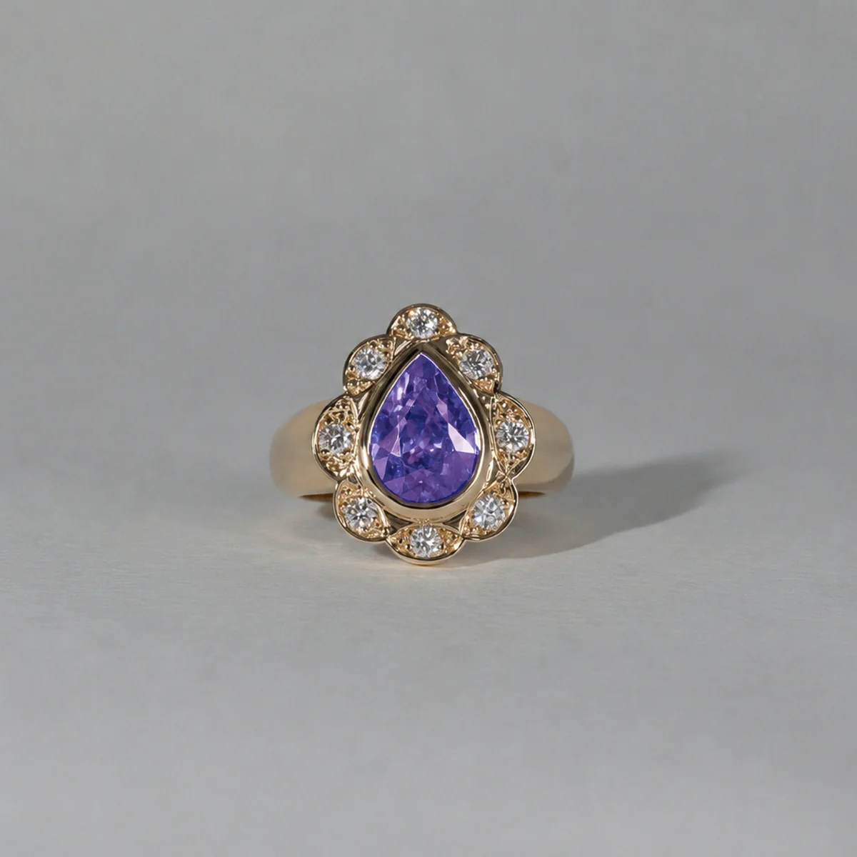 Treasure Gemstone Pinky Ring - Ruby - Image 8