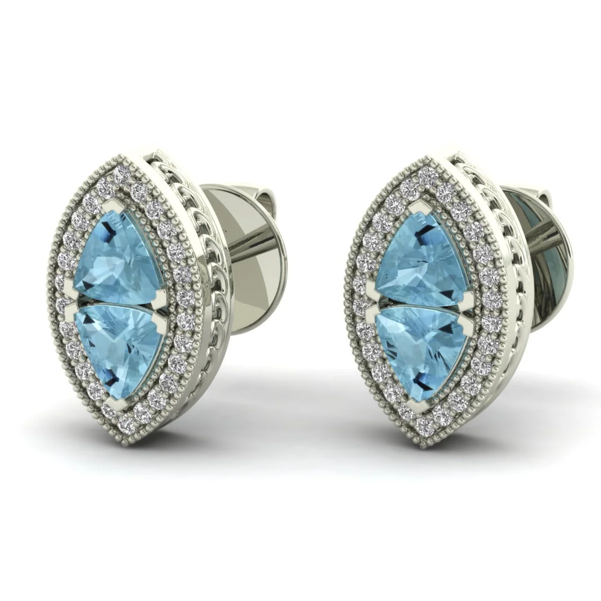 TRILLIANT BLUE EARRINGS | RENTAL