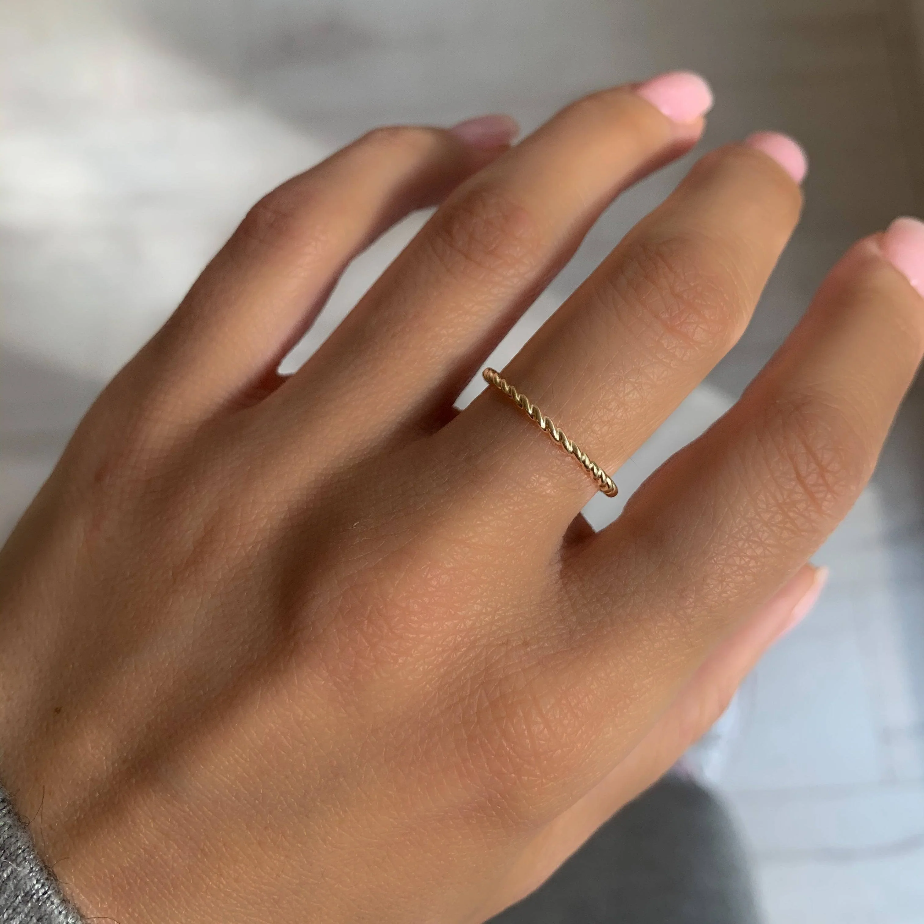 Twisted Rope Ring - Image 3